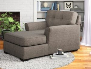 2-Seater Chaise Lounge Loveseat