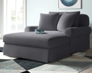 2-Seater Chaise Lounge Loveseat