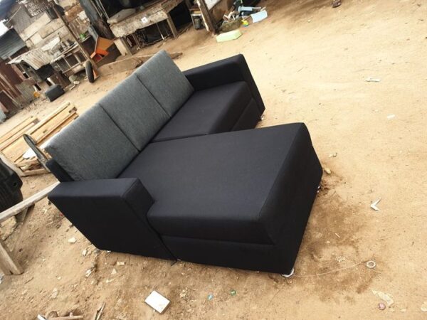 5-Seater Convertible L-Shaped Sofa Bed