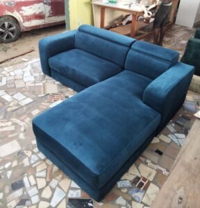 5-Seater Convertible L-Shaped Sofa Bed