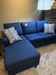 4 Seater High-Back L-Shaped Sofaset