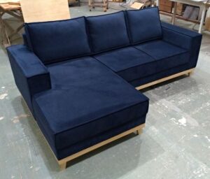 4-Seater High-Back L-Shaped Sofa Set