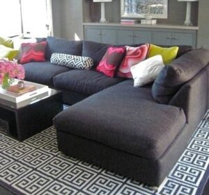 5-Seater Bohemian-Inspired L-Shaped Sectional
