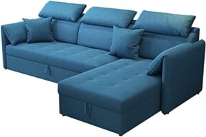 5-Seater Convertible L-Shaped Sofa Bed