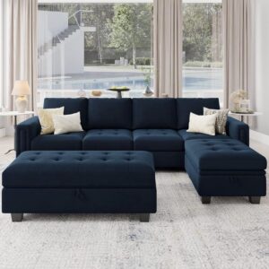 5-Seater Reversible Chaise L-Shaped Sofaset