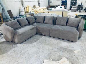 Modern Modular L-Shaped 5-Seater Sectional Sofaset