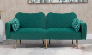 Futon Sofaset with Adjustable Armrests