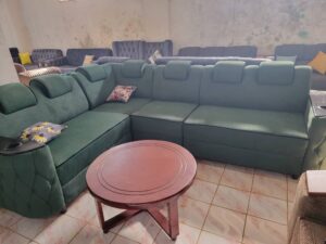 Contemporary Living L-Shaped 5-Seater sectional Sofa