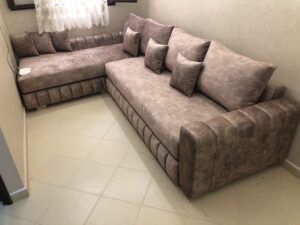 Contemporary Living L-Shaped 5-Seater sectional Sofa