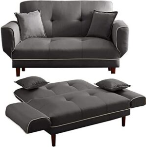 Futon Sofaset with Adjustable Armrests