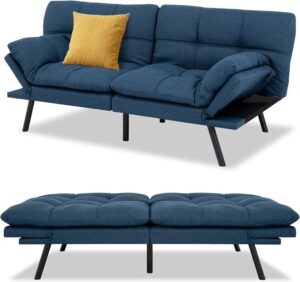 Futon Sofaset with Adjustable Armrests