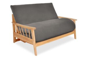 Modern Futon Sofaset with Wooden Legs