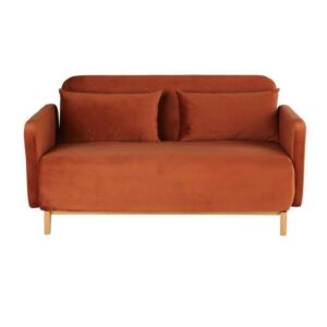 Modern Futon Sofaset with Wooden Legs