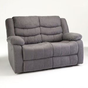 2-Seater Microfiber Recliner Loveseat