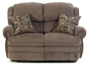 2-Seater Microfiber Recliner Loveseat