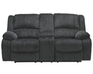 2-Seater Microfiber Recliner Loveseat