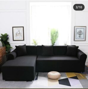 4-Seater High-Back L-Shaped Sofa Set