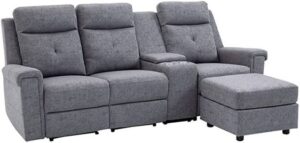 Reclining L-Shaped Sectional with Console