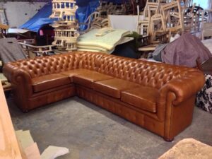 5-Seater Leatherette L-Shaped Sofaset