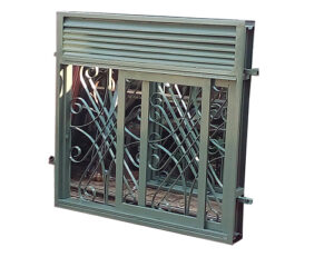 Sliding Metallic Windows