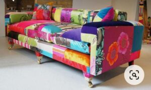 3-Seater Color Splash Chesterfield Sofa Set