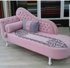 Chaise Lounge Fiber Sofa Set