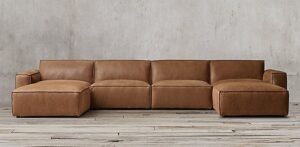 Contemporary Armless Modular Sofa Set