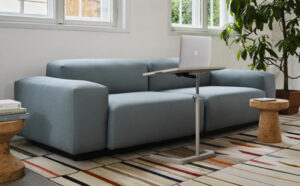 Contemporary Armless Modular Sofa Set