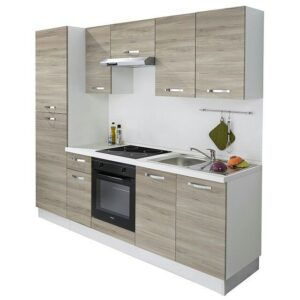 Contemporary Glass Kitchen Cabinet