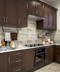Minimalist Slab Kitchen Cabinets