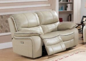 2-Seater Modern Loveseat with Adjustable Headrests