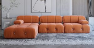 L-Shaped Modular Sofa