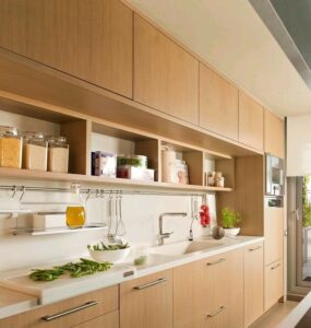 Open Shelving Kitchen Cabinets