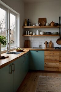 Open Shelving Kitchen Cabinets