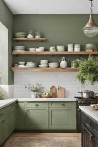 Open Shelving Kitchen Cabinets