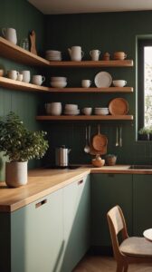 Open Shelving Kitchen Cabinets