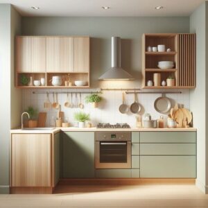 Open Shelving Kitchen Cabinets