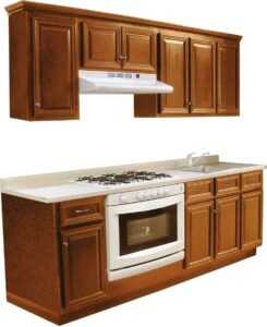 Rustic Wooden Kitchen Cabinet