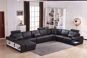 U-Shaped Sectional Modular Sofaset