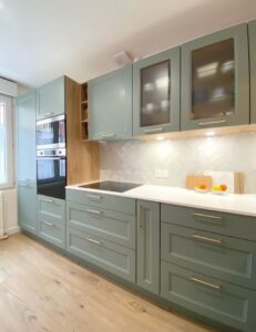Vintage Beadboard Kitchen Cabinets