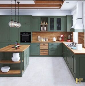 Vintage Beadboard Kitchen Cabinets