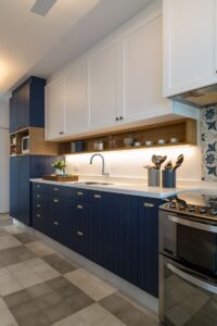 Vintage Beadboard Kitchen Cabinets