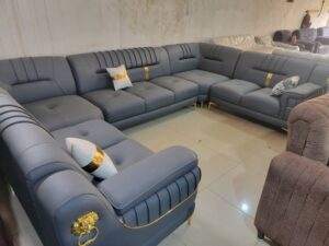 2-6 Seater Classic Comfort Leather Sofa Set