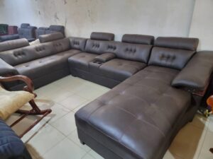 2-6 Seater Classic Comfort Leather Sofa Set