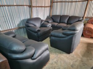 7-Seater Fiber Upholstered Sofa Set