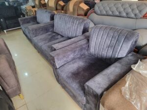 5-Seater Casual Fabric Upholstered Sofaset
