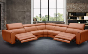 modular Recliner Sofa Set with Adjustable Headrests