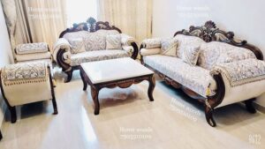 7-Seater Classic Silhouettes Traditional Sofa Set