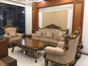 7-Seater Classic Silhouettes Traditional Sofa Set