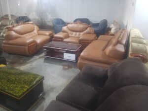 Earthy Color Palette Traditional Sofa Set